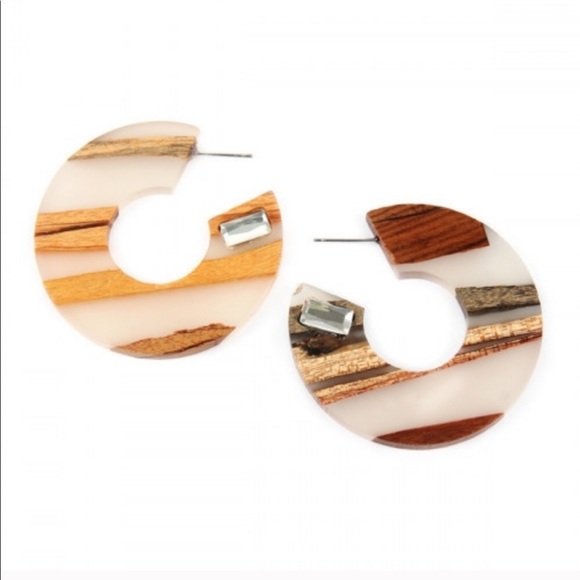 Jewelry - Resin Wood Earrings